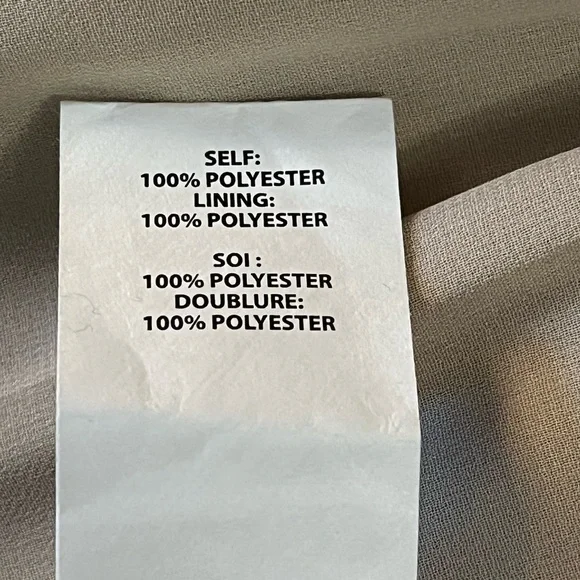 Ramy Brook/ NWT cream off-Shoulder mini Dress XS/TP elastic waist scallo… - Picture 8 of 9